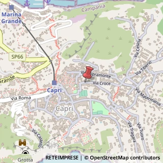 Mappa Via Li Curti, 2, 80073 Capri, Napoli (Campania)