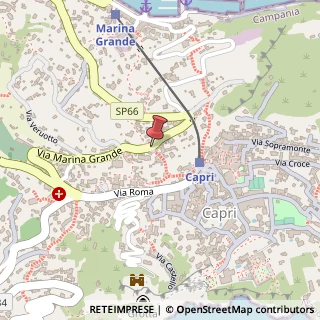 Mappa Via Acquaviva, 44, 80076 Capri, Napoli (Campania)