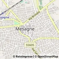 Mapa Mesagne