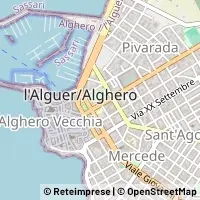 Karte Alghero