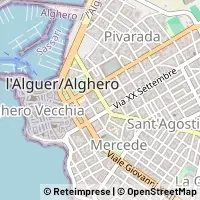 Kaart Alghero