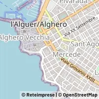 Hartă Alghero