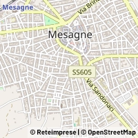 Mapa Mesagne