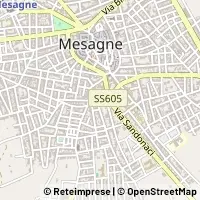 Mapa Mesagne
