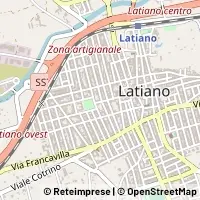 Hartă Latiano