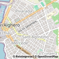 Kaart Alghero