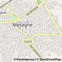 Mapa Mesagne