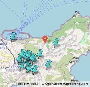 Mappa Via Cesina, 80073 Capri NA, Italia (0.6735)