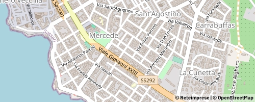 Mappa Alghero