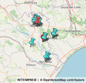 Mappa Via Giuseppe Garibaldi, 75024 Montescaglioso MT, Italia (11.206)