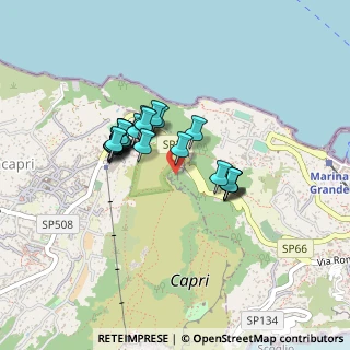 Mappa Via Monte Solaro, 80071 Anacapri NA, Italia (0.348)