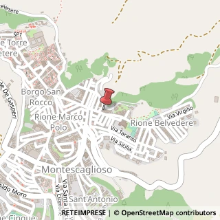 Mappa Via San Francesco D`Assisi, 21, 75024 Montescaglioso, Matera (Basilicata)