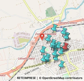 Mappa Via Fuortes, 72022 Latiano BR, Italia (0.5095)