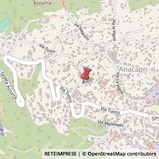 Mappa Via cera 7, 80071 Anacapri, Napoli (Campania)