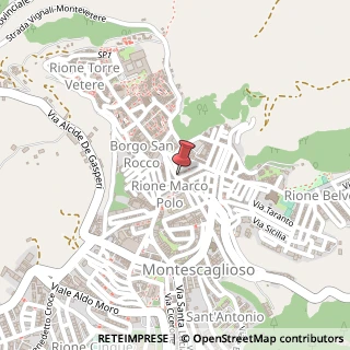 Mappa Via San T. G. Carriero, 2, 75024 Montescaglioso, Matera (Basilicata)