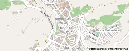 Mappa Montescaglioso