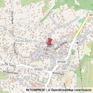 Mappa Piazza San Nicola, 2a, 80071 Anacapri, Napoli (Campania)