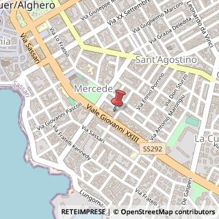 Mappa Via Nazioni Unite, 19, 07041 Alghero, Sassari (Sardegna)