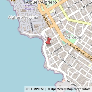 Mappa Via Antonio Gramsci, 8, 07041 Alghero, Sassari (Sardegna)