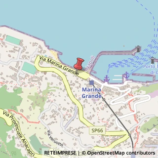 Mappa Marina Grande, 232, 80073 Capri, Napoli (Campania)
