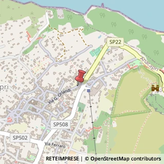 Mappa Via Giuseppe Orlandi, 55, 80071 Anacapri, Napoli (Campania)