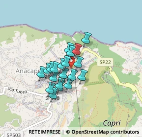 Mappa Salita Caposcuro, 80071 Anacapri NA, Italia (0.3155)