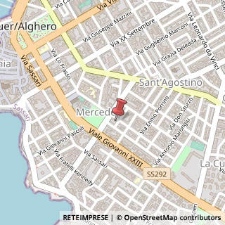 Mappa Via Tarragona, 19, 07041 Alghero, Sassari (Sardegna)