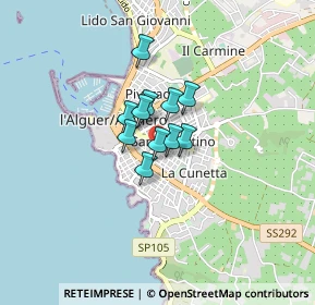 Mappa Via Tarragona, 07041 Alghero SS, Italia (0.46)