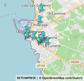 Mappa Via Tarragona, 07041 Alghero SS, Italia (0.57909)