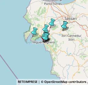 Mappa Via Tarragona, 07041 Alghero SS, Italia (5.20769)