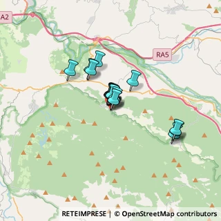 Mappa Via Varco dell'Arena, 84029 Sicignano degli Alburni SA, Italia (1.919)