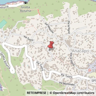 Mappa Traversa La Vigna, 14, 80071 Anacapri, Napoli (Campania)