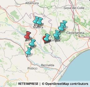 Mappa Via Giacomo Matteotti, 75024 Montescaglioso MT, Italia (10.60938)