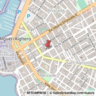 Mappa Via IV Novembre, 61, 07041 Alghero, Sassari (Sardegna)