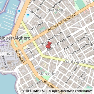 Mappa Via XX Settembre, 71, 07041 Alghero, Sassari (Sardegna)