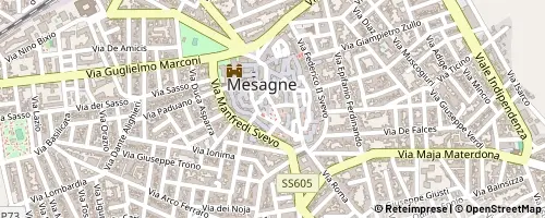 Mappa Mesagne