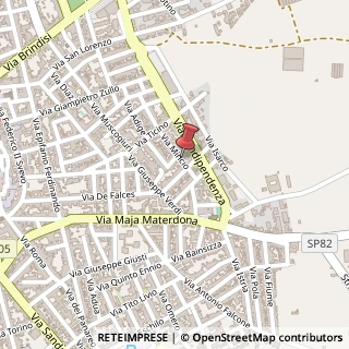 Mappa Via Mincio, 64, 72023 Mesagne, Brindisi (Puglia)