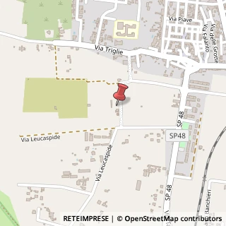 Mappa Via Leucaspide, 180, 74010 Statte, Taranto (Puglia)