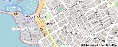 Mappa Alghero
