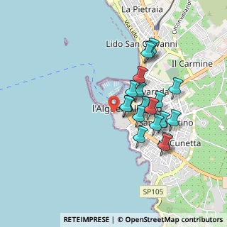 Mappa Via Santa Barbara, 07041 Alghero SS, Italia (0.839)