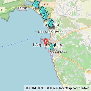 Mappa Via Santa Barbara, 07041 Alghero SS, Italia (2.42182)