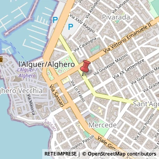 Mappa Via Alberto La Marmora, 39, 07041 Alghero, Sassari (Sardegna)