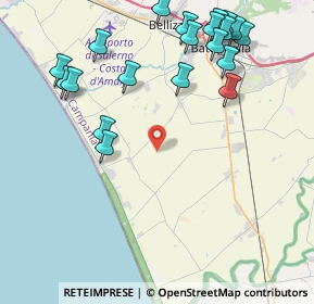 Mappa Via SERRETELLE, 84025 Eboli SA, Italia (5.4355)