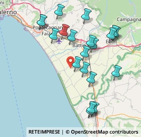 Mappa Via SERRETELLE, 84025 Eboli SA, Italia (8.7845)