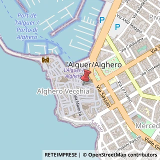Mappa Vicolo Adami, 29, 07041 Alghero, Sassari (Sardegna)