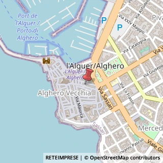 Mappa Via Minerva, 38, 07041 Alghero, Sassari (Sardegna)