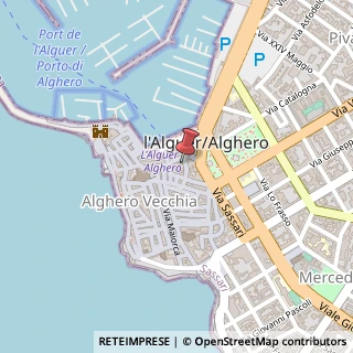 Mappa Piazza Civica, 25, 07041 Alghero, Sassari (Sardegna)