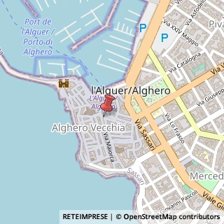 Mappa Via Carlo Alberto, 24, 07041 Alghero, Sassari (Sardegna)