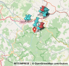 Mappa Contrada Fontana Arciprete, 85010 Pignola PZ, Italia (7.2995)