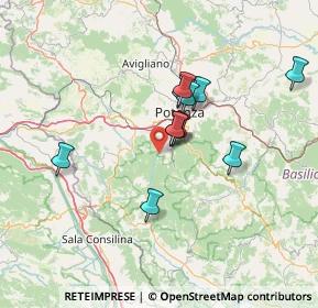 Mappa Contrada Fontana Arciprete, 85010 Pignola PZ, Italia (12.26455)